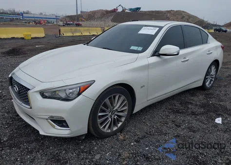 2018 Infiniti Q50 3.0T Luxe from USA, damaged, VIN JN1EV7AR5JM444923